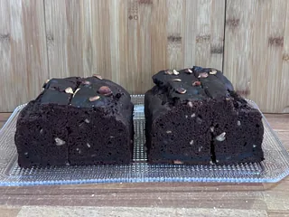 Brownie vegano sin gluten